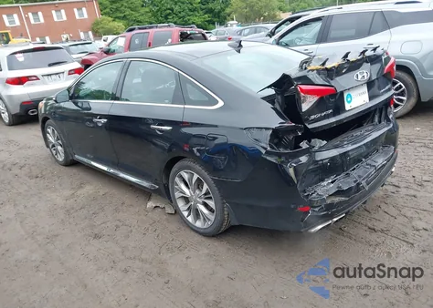 2017 Hyundai Sonata Limited 2.0T z USA, uszkodzony, nr VIN 5NPE34AB7HH524927